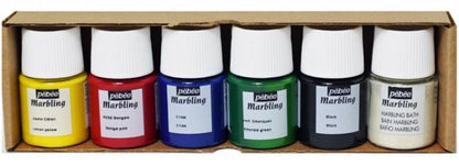Pebeo Marbling Initiation Set 6 x 20 ml. - Colori a effetto