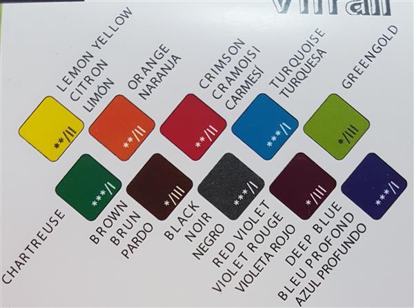 Pebeo Vitrail Glasverf Sets