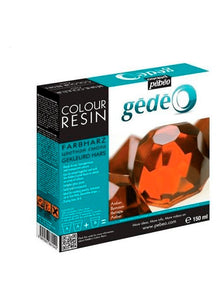 Pebeo Gédéo Coloured Resin 150 ml - Amber - Modellering og skulptur