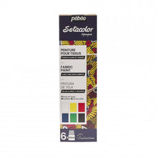 Pebeo Setacolor Opaque Sets - Discovery Collection - 6 x 20 ml - Colori per tessuti