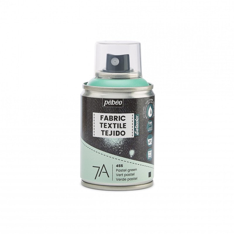 Pebeo 7A Textielspray 100 ml - Pastelgroen - Colori per tessuti