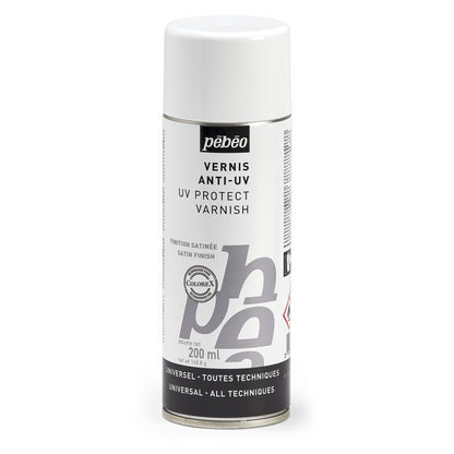 Pebeo Anti-ultraviolet Beschermingslak Spuitbus 200 ml. - Malemedier