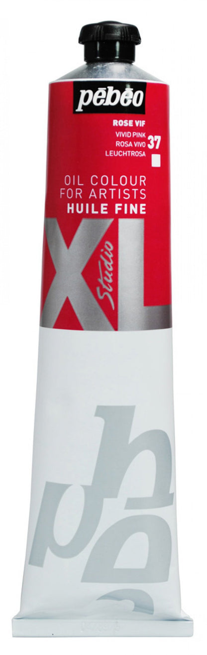 Pebeo Studio XL Oil paint 200 ml - 37 - Bright pink - Oliemaling