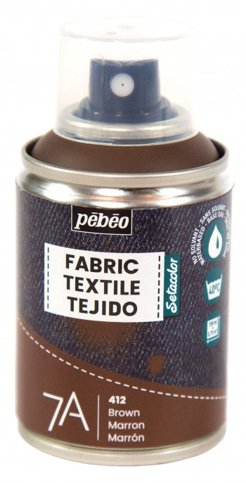 Pebeo 7A Textielspray 100 ml - Kastanje - Colori per tessuti