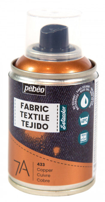 Pebeo 7A Textielspray 100 ml - rame - Colori per tessuti