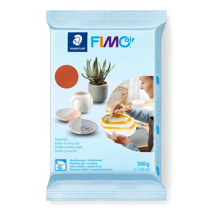 FIMO Air Basic Air-drying modelling clay - 500 g - Terracotta - Muotoilu ja kuvanveisto