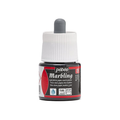 Pebeo Marbling Ink 45 ml - sort - Effektmaling