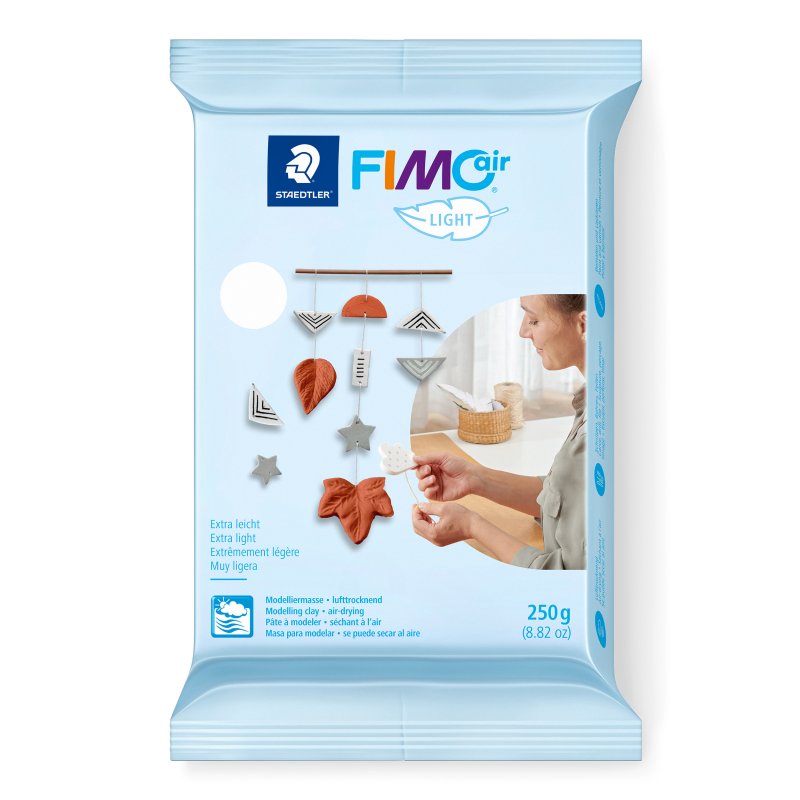 FIMO Air Light Air-drying modelling clay - 250 g - hvid - Modellering og skulptur