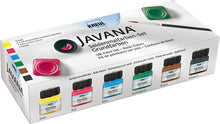Kreul Javana Silk paint Sets - Grundfarver - 6 x 20 ml - Tekstilmaling