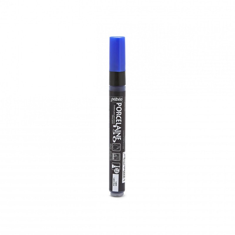 Pebeo Porcelaine 150 Marker Bullet Tip 1.2 mm - Lapis sininen - Lasi- ja posliinimaalit