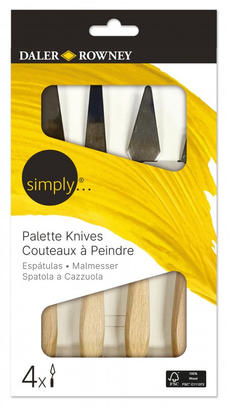Daler-Rowney Simply Palette knives Set