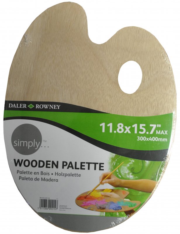 Daler-Rowney Simply Wooden palette 30 x 40 cm