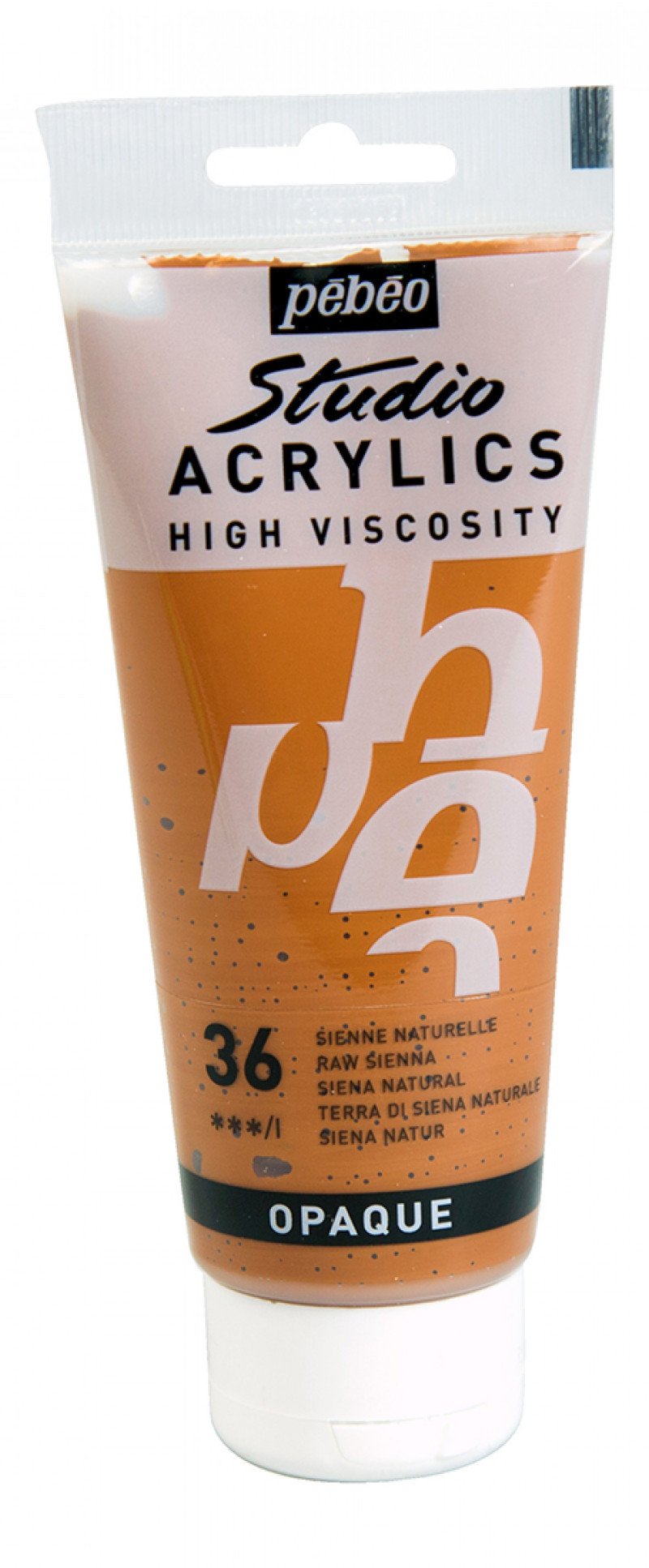 Pebeo Studio Acrylic paint 100 ml - 36 - Raw sienna - Akrylfärg