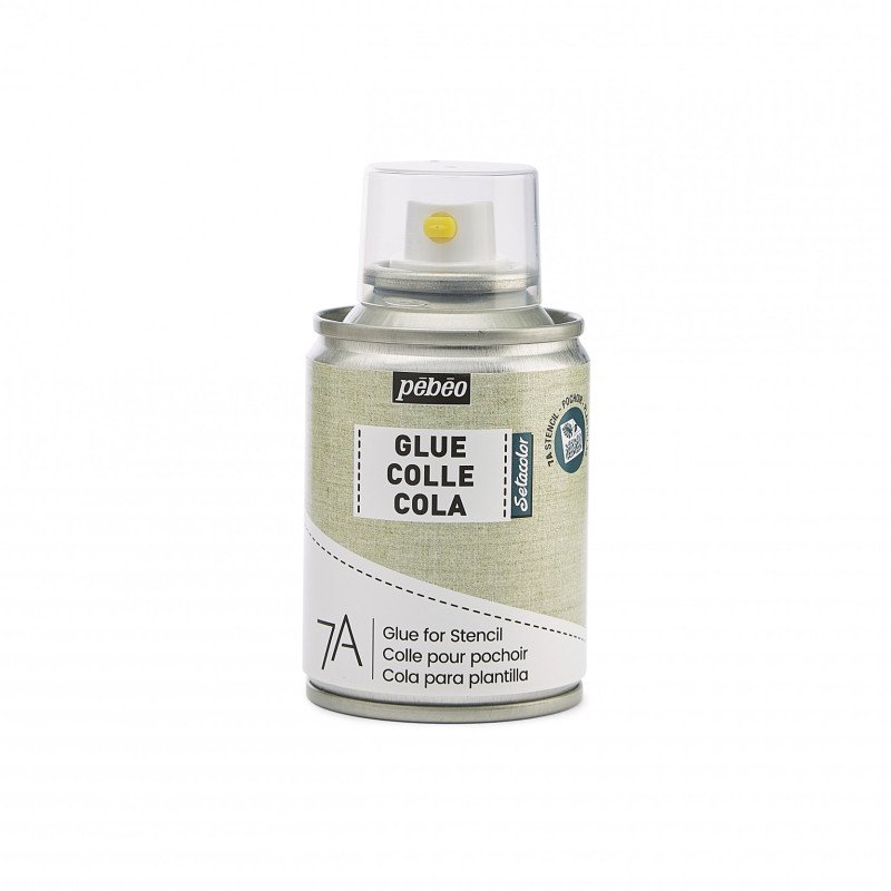 Pebeo 7A Fabric paint Medium: Repositionable adhesive 100 ml. - Tekstilmaling