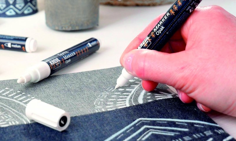 Kreul Fabric markers Sets - Colori per tessuti