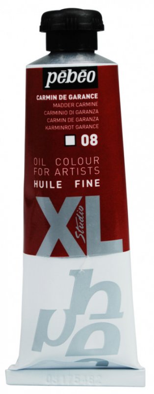 Pebeo Studio XL Oil paint 37 ml - 08 - Krapkarmijn - Oliemaling
