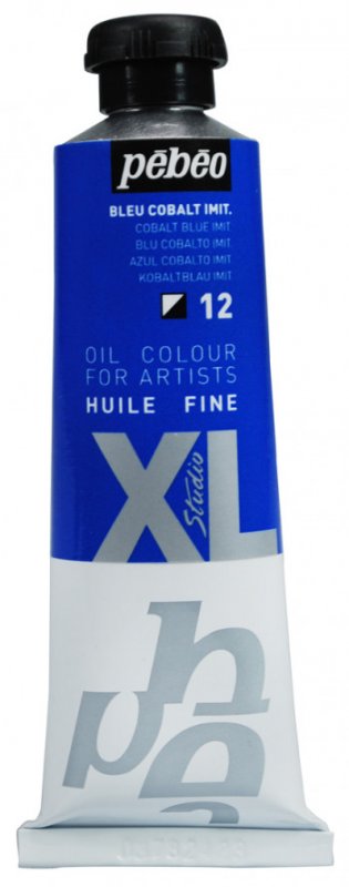 Pebeo Studio XL Oil paint 37 ml - 12 - kobolt blå imit - Oliemaling