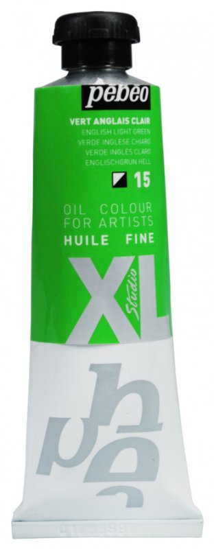 Pebeo Studio XL Oil paint 37 ml - 15 - lys English grøn - Oliemaling