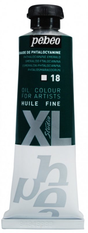 Pebeo Studio XL Oil paint 37 ml - 18 - Phtalocyaansmaragdgroen - Oliemaling