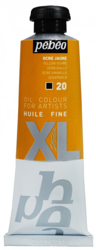 Pebeo Studio XL Oil paint 37 ml - 20 - gul okker - Oliemaling