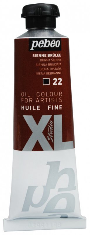 Pebeo Studio XL Oil paint 37 ml - 22 - Burnt sienna - Oliemaling