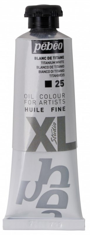 Pebeo Studio XL Oil paint 37 ml - 25 - titan hvid - Oliemaling
