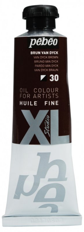 Pebeo Studio XL Oil paint 37 ml - 30 - Van Dyck brun - Oliemaling