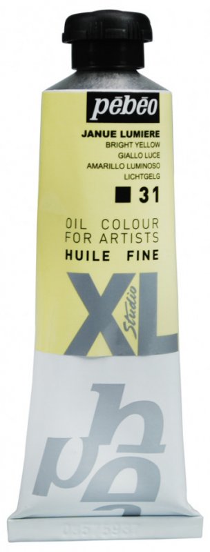 Pebeo Studio XL Oil paint 37 ml - 31 - Bright gul - Oliemaling
