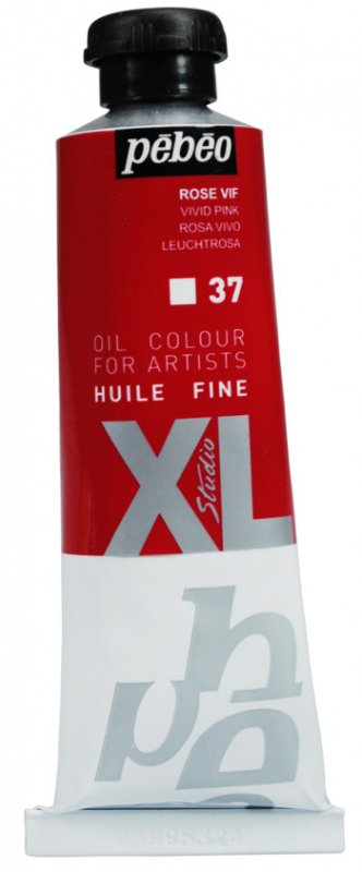 Pebeo Studio XL Oil paint 37 ml - 37 - Bright pink - Oliemaling
