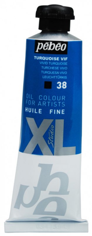 Pebeo Studio XL Oil paint 37 ml - 38 - Fel turkis - Oliemaling