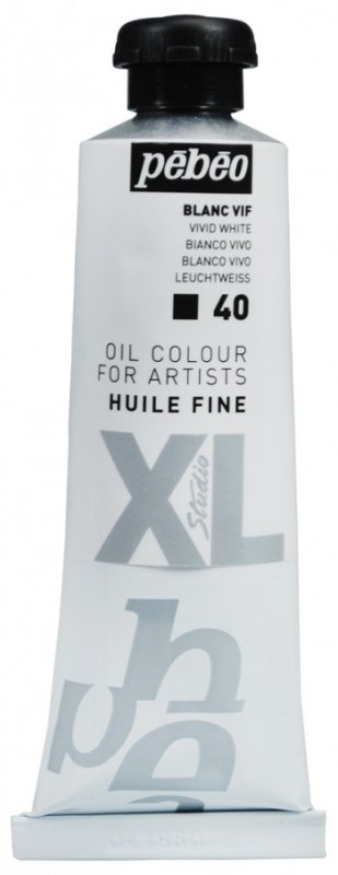 Pebeo Studio XL Oil paint 37 ml - 40 - Fel hvid - Oliemaling