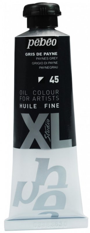 Pebeo Studio XL Oil paint 37 ml - 45 - Payne's grå - Oliemaling