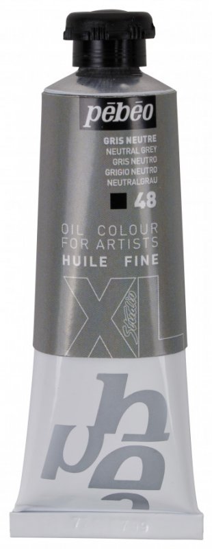 Pebeo Studio XL Oil paint 37 ml - 48 - Neutral grå - Oliemaling