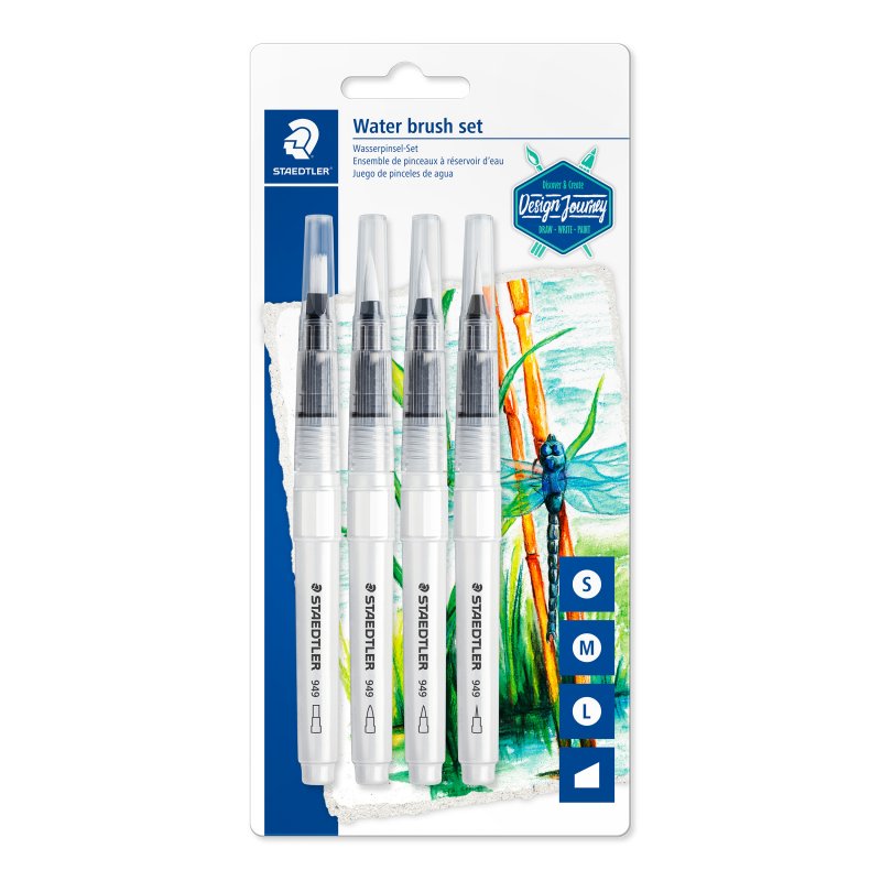 Staedtler Water brush Blister - 4 pieces