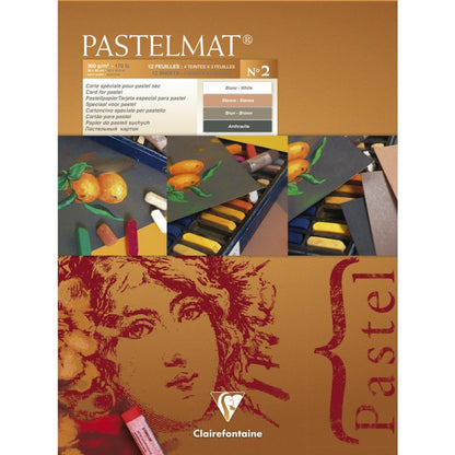 Clairefontaine Pastelmat Pastelblok 360 g - No. 2 - 30 x 40 cm - Papir