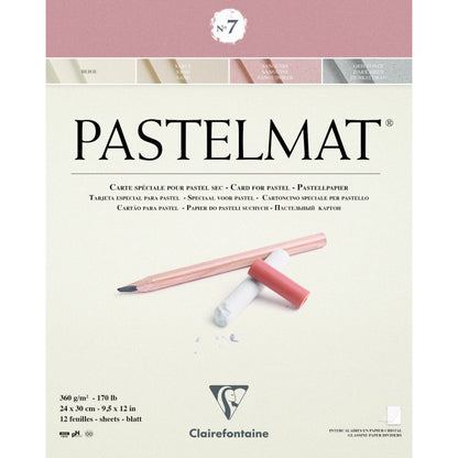 Clairefontaine Pastelmat Pastelblok 360 g - No. 7 - 24 x 30 cm - Papir