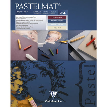 Clairefontaine Pastelmat Pastelblok 360 g - No. 4 - 24 x 30 cm - Papir