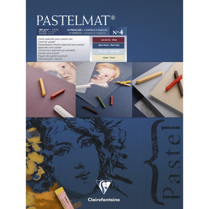 Clairefontaine Pastelmat Pastelblok 360 g - No. 4 - 30 x 40 cm - Papir