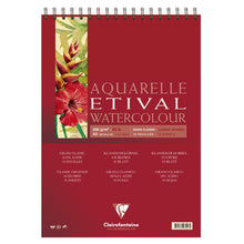 Clairefontaine Etival Aquarelblok Klassieke Korrel - 200 g - A3 - spiraal - 10 sheets