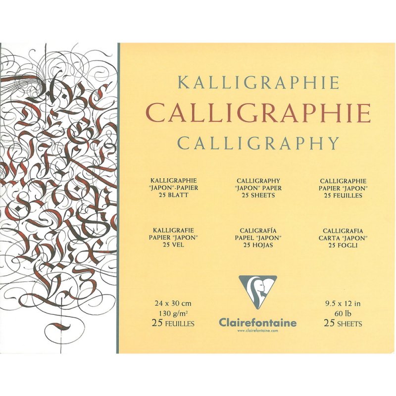 Clairefontaine Calligraphy Paper pad 130 g