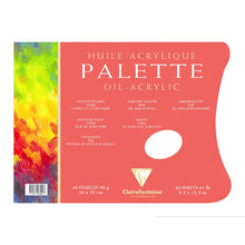 Clairefontaine Palette Oil/acrylic paint 90 g - 24 x 32 cm - 40 sheets
