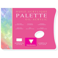 Clairefontaine Palette Oil/acrylic paint 90 g - 30 x 40 cm - 40 sheets