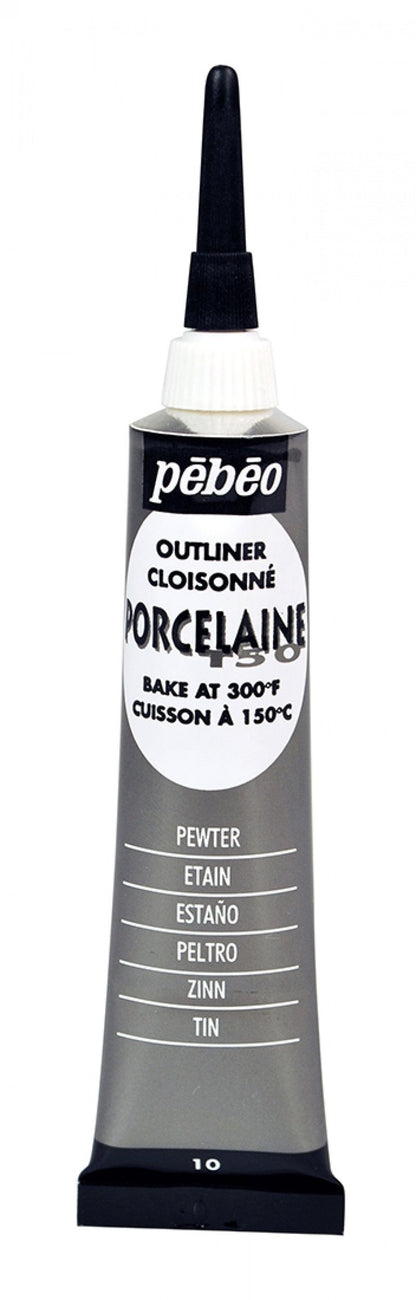 Pebeo Porcelaine 150 Outliner 20 ml - 10 - Tin - Glas- og porcelænsmaling