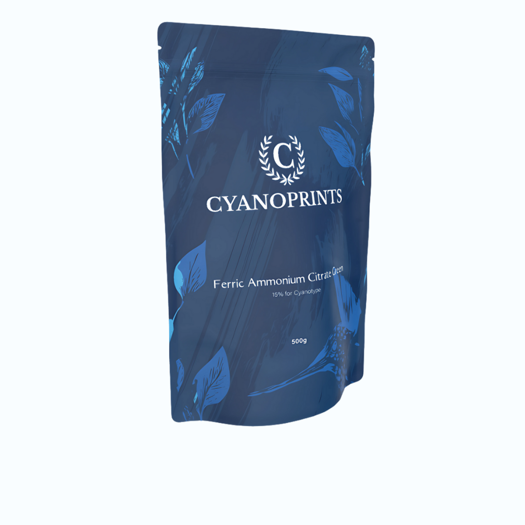 Chemische grondstof cyanotypie – Ferric Ammonium Citrate groen - Syanotypian kemikaalit