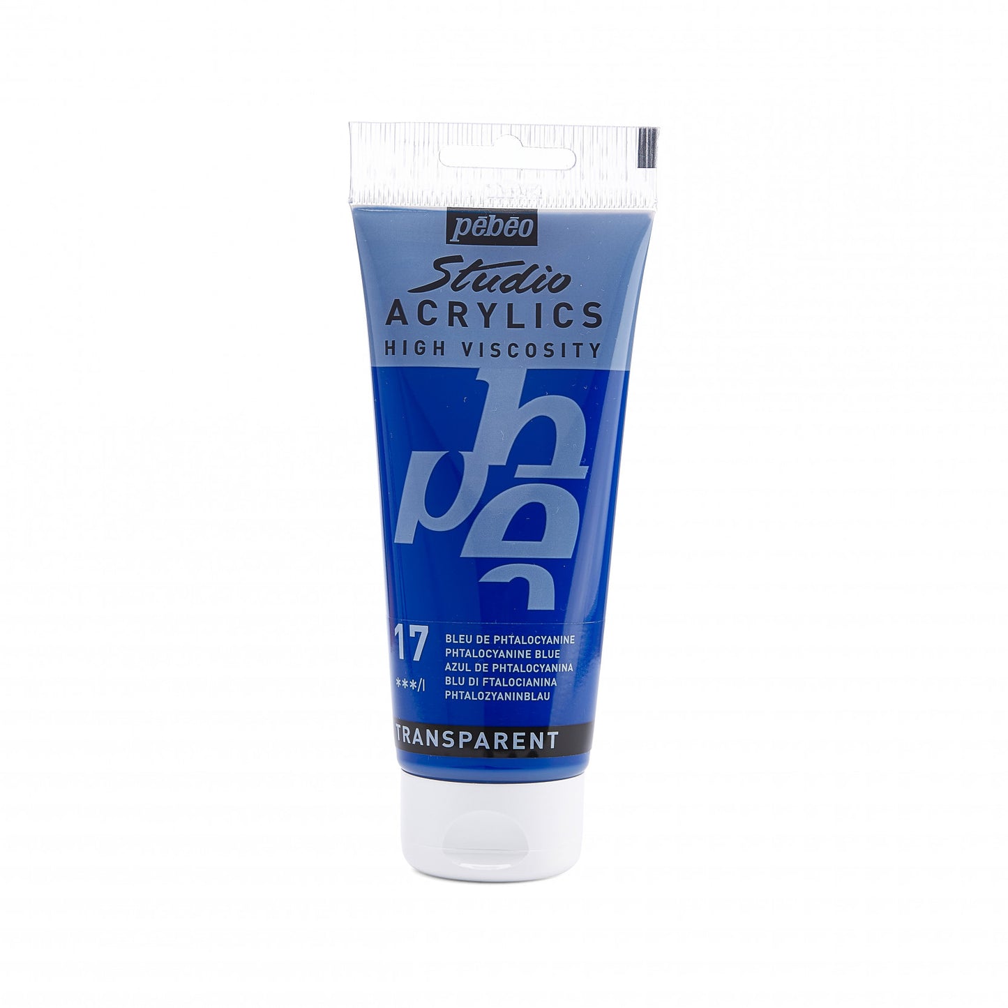 Pebeo Studio Acrylic paint 100 ml - 17 - Phtalocyaanblauw - Akrylfärg