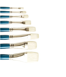 Conda Long-Handled Bleached Bristle Brush Flat - No. 2