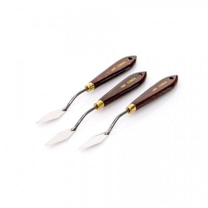 Conda Wooden Handle Soldered Palette Knives - Paletknive