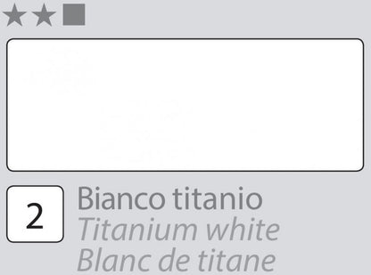 Divolo Accademia Oil paint 20 ml - titanio bianco - Colori a olio