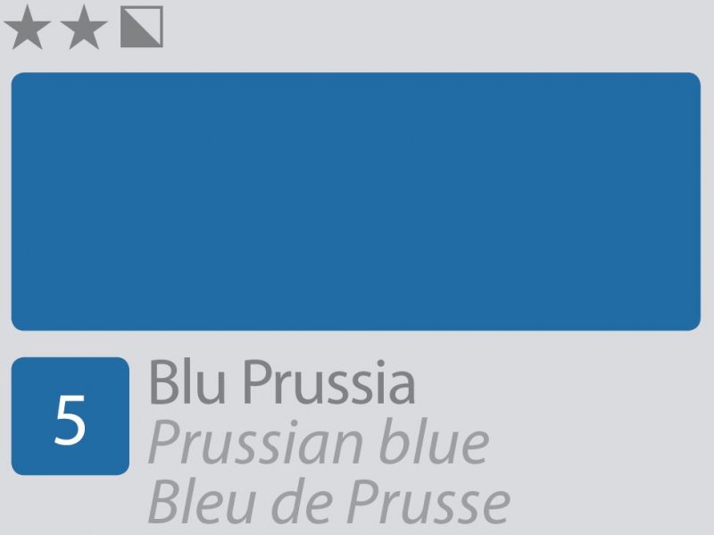 Divolo Accademia Oil paint 20 ml - Prussian blu - Colori a olio