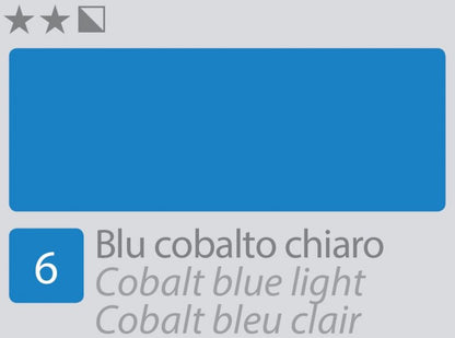 Divolo Accademia Oil paint 20 ml - cobalto blu chiaro - Colori a olio